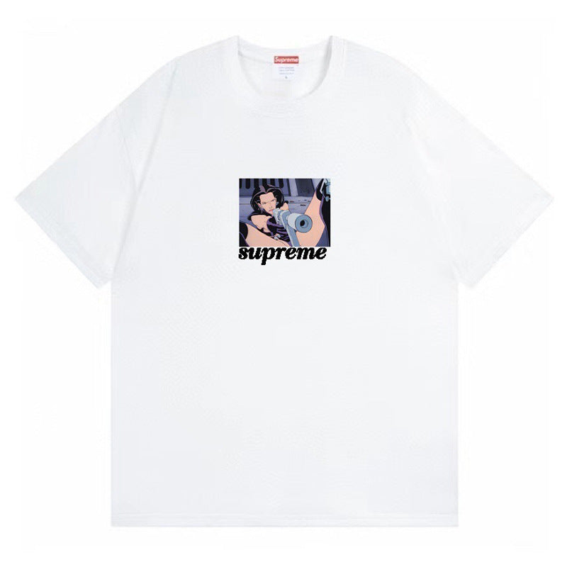 Supreme Anime Girl Tee – White