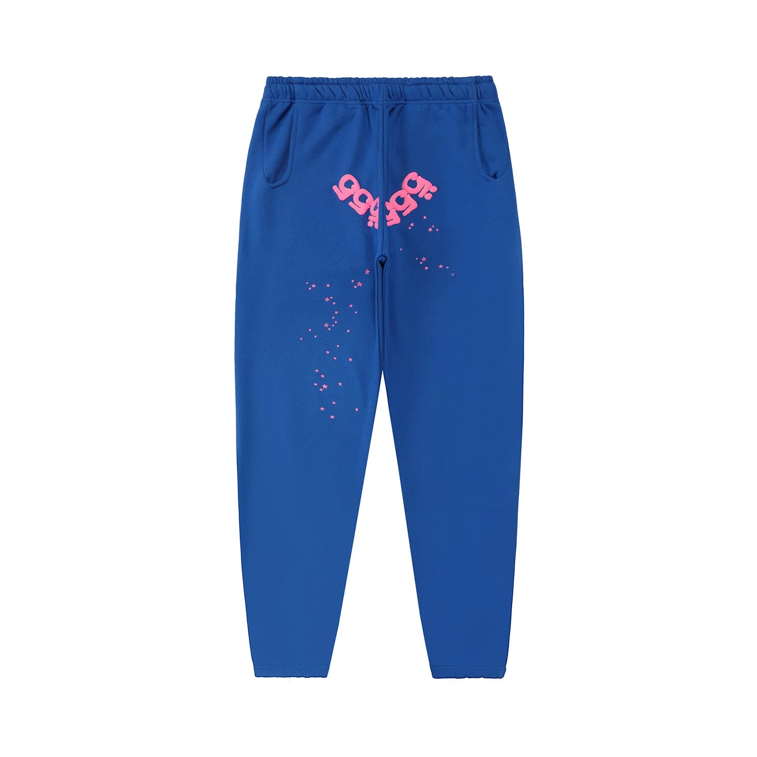 Sp5der foam printed 555 men's spider web hooded sports shirt Young Thub casual pants sports set (91)
