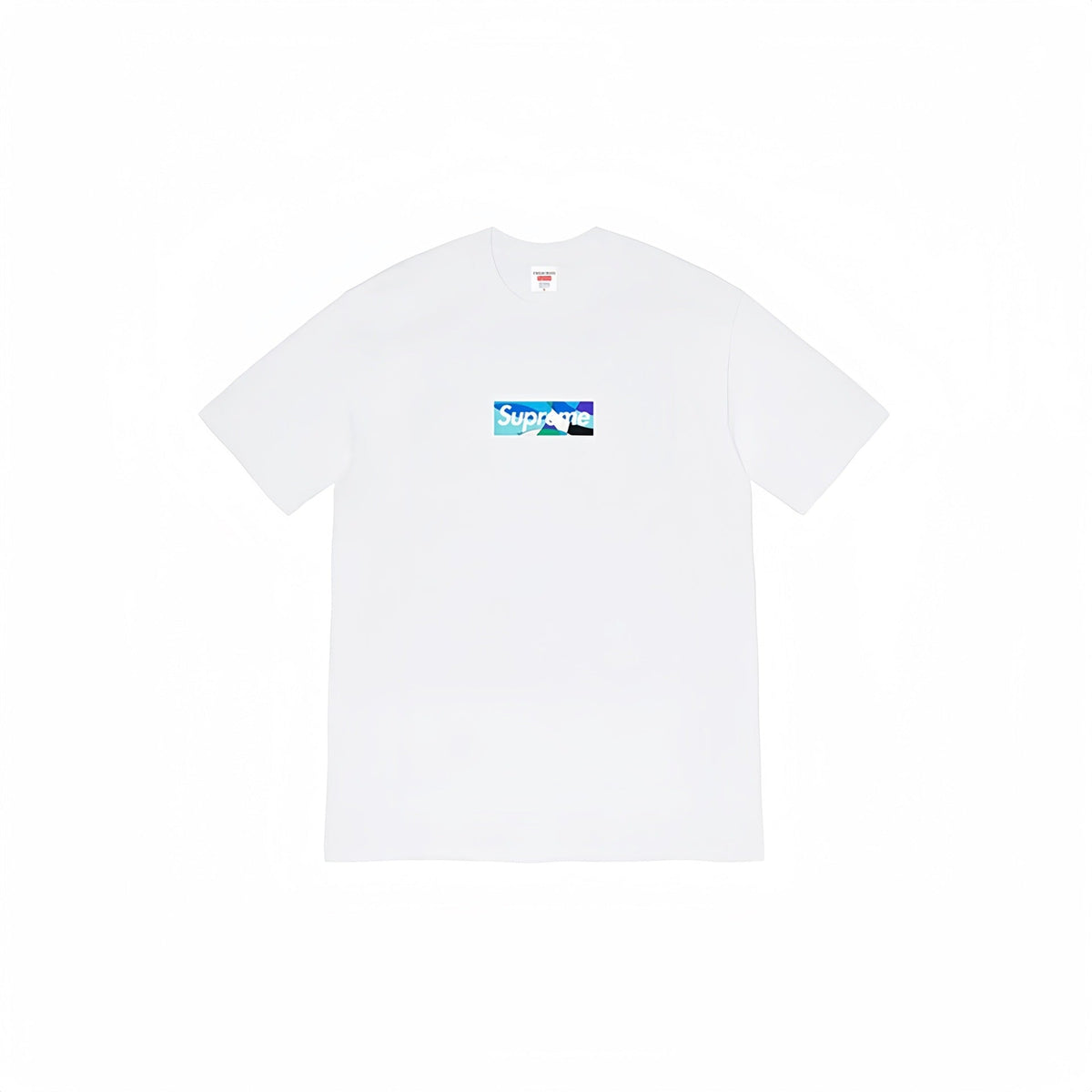 Supreme Geo Camo Box Logo Tee