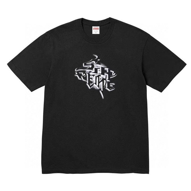 Supreme Tag Logo Tee – Black