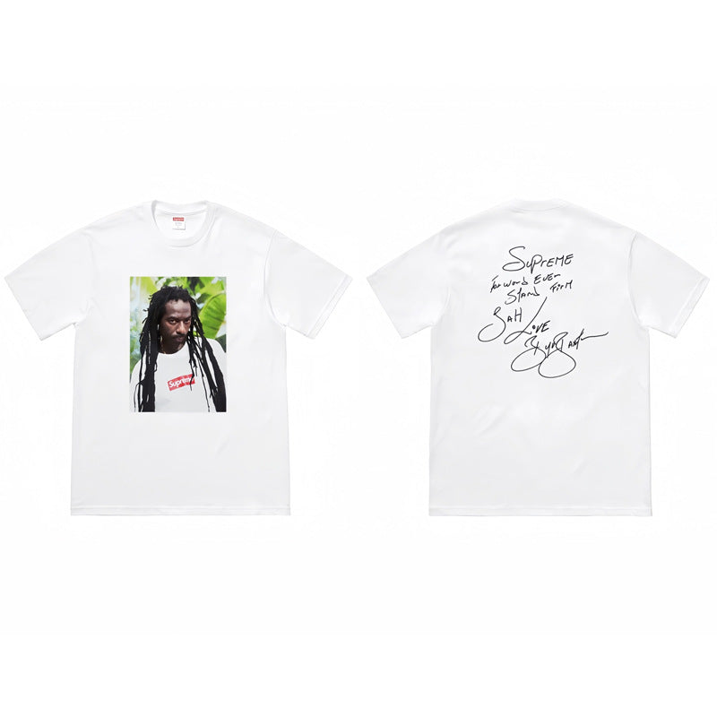 Supreme × Buju Banton Graphic Tee – White