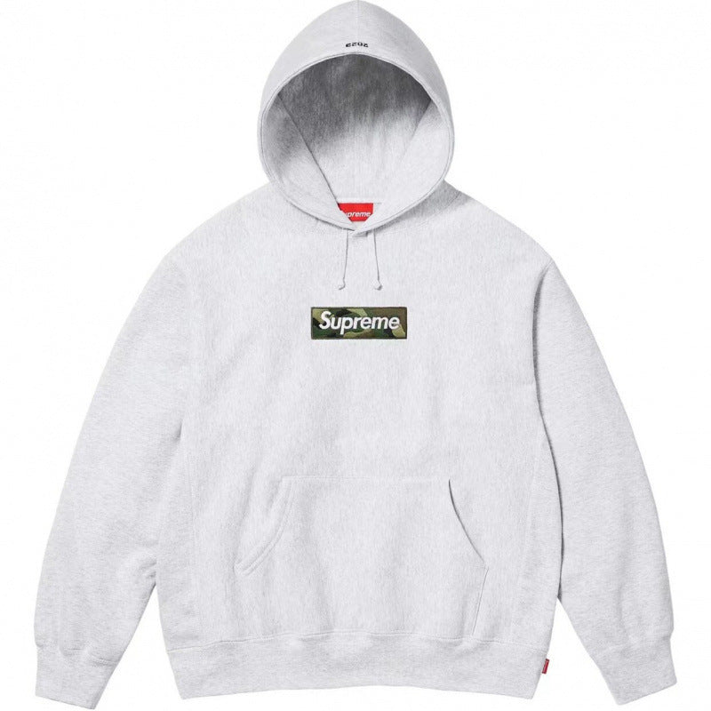 Supreme 23FW Camo Box Logo Hooded Sweatshirt