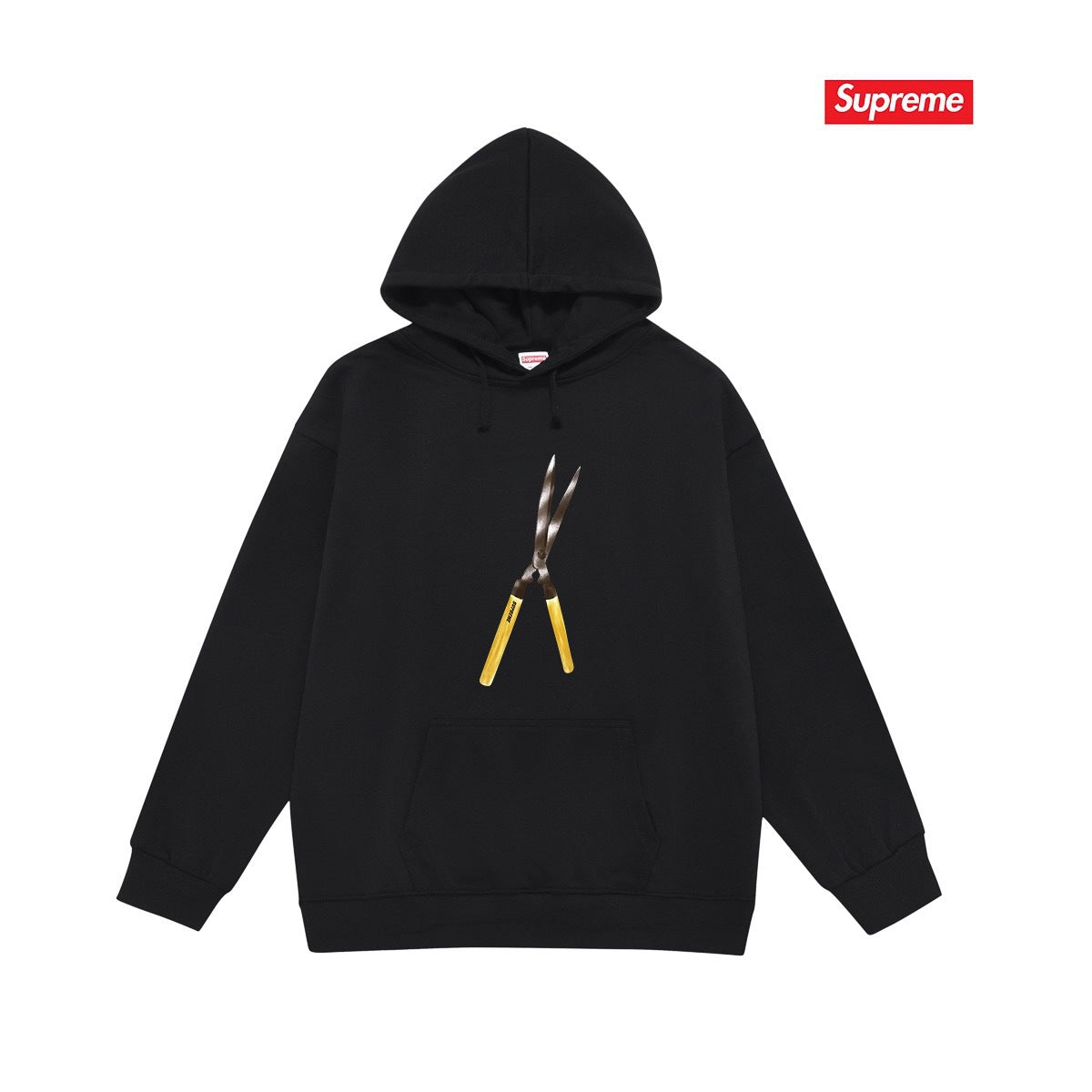 Supreme Shears Hoodie – Black
