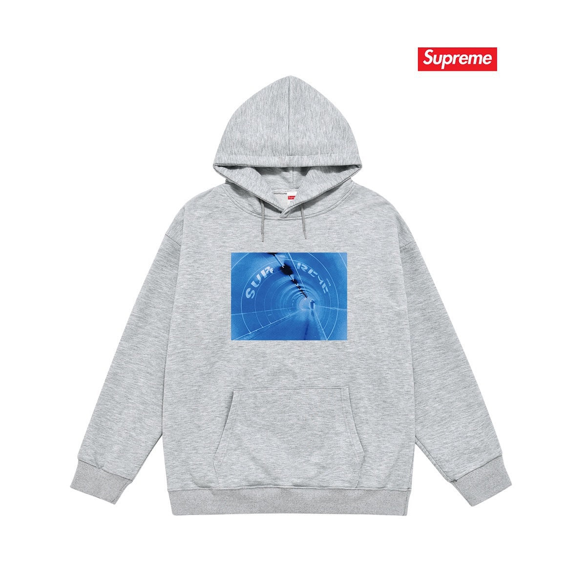 Supreme Tunnel Hoodie – Grey