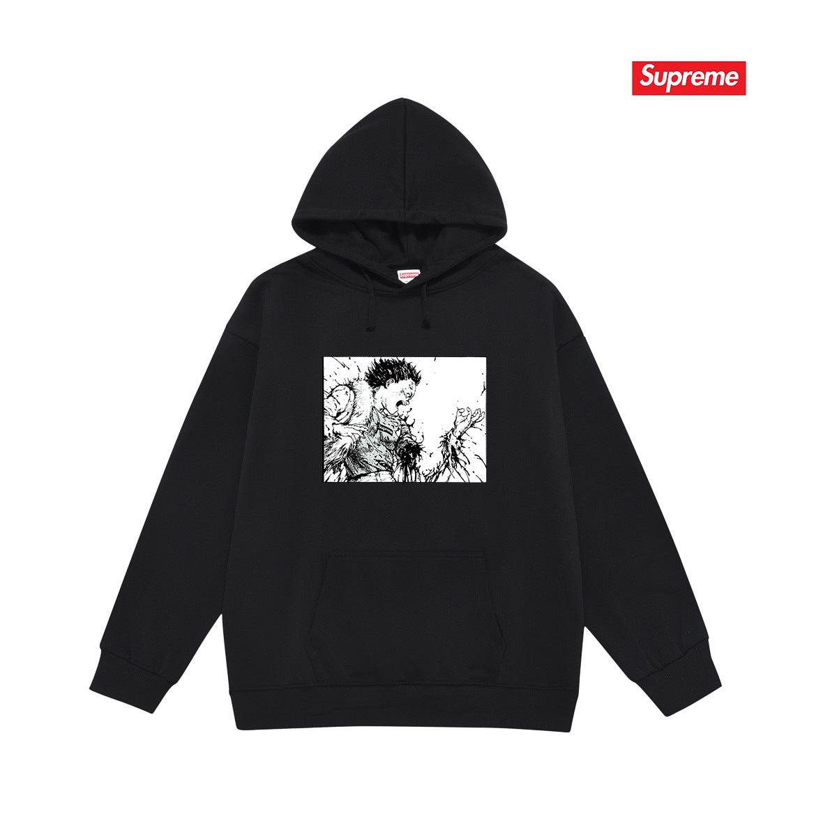 Supreme × Akira Hoodie – Black