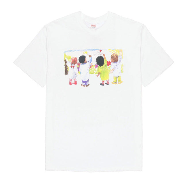 Supreme Kids Painting Tee – White Hover Image