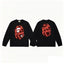 BAPE Style Big Camo Ape Head Long-Sleeve Tee - Black/Red