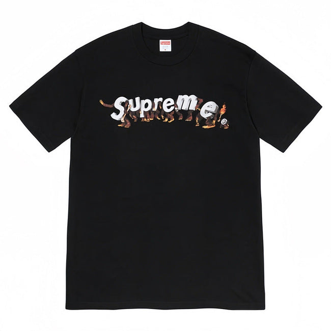 Supreme Apes Graphic Tee – Black Hover Image