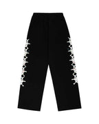 Sp5der Stone Sweatpants Black