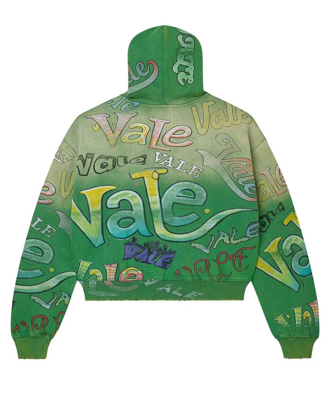 Vale Forever Spearmint Zip Up Hoodie Green Main Image
