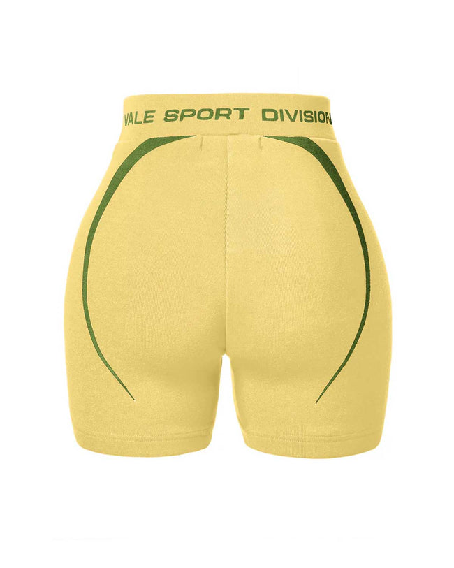 Vale Forever 007 Biker Shorts Brazil Yellow Main Image