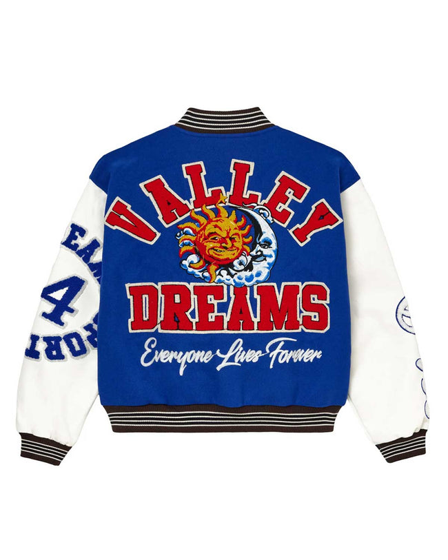 Vale Forever Alumni Varsity Jacket Blue Hover Image