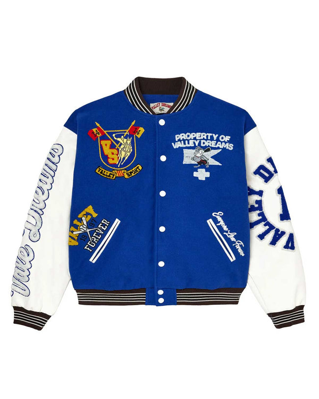 Vale Forever Alumni Varsity Jacket Blue Main Image