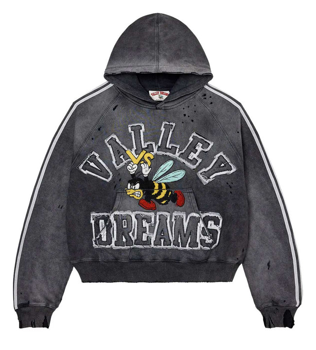 Vale Forever Anthem Pullover Hoodie Black Mono Hover Image