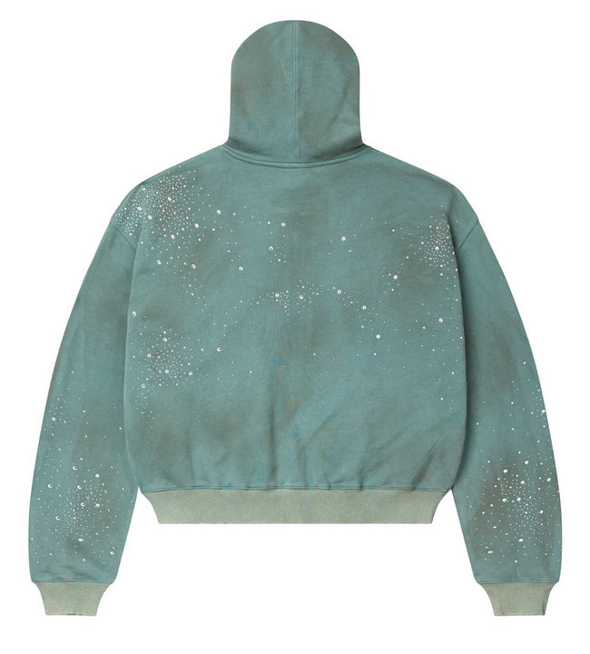 Vale Forever Bank Zip Up Hoodie Green Main Image