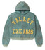 Vale Forever Bank Zip Up Hoodie Green