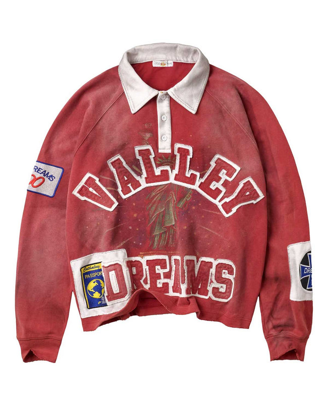 Vale Forever Ben Rugby L/S Red Hover Image