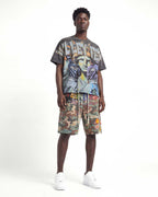 Vale Forever Bling Graffiti Tee Black