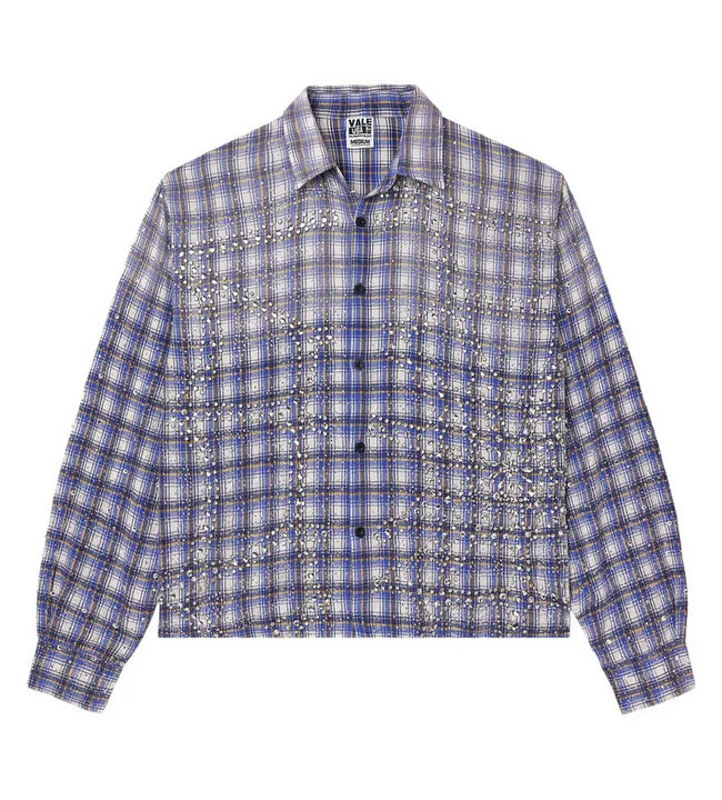 Vale Forever Blizzard Flannel Blue Hover Image