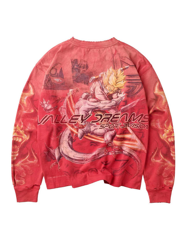 Vale Forever Budokai L/S Tee Red Hover Image