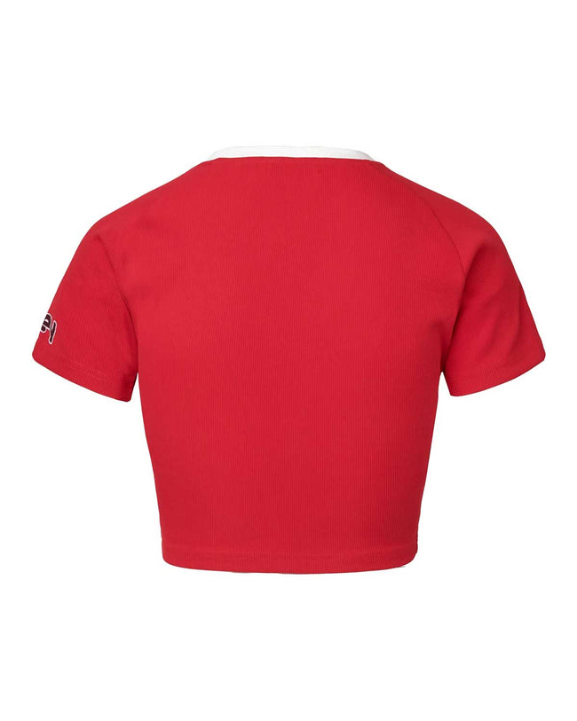 Vale Forever Candy Cane Womens Tee Femme Red Main Image