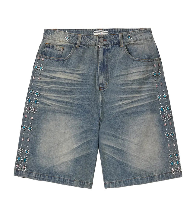 Vale Forever Candy Jorts Blue Hover Image