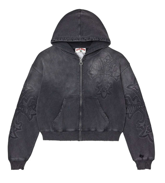 Vale Forever Carver Zip Up Hoodie Black Hover Image