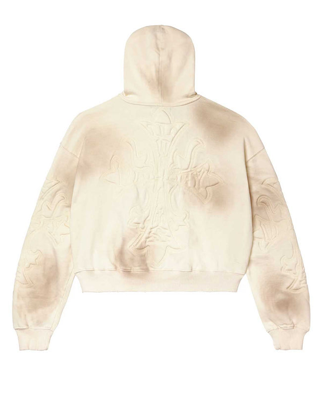 Vale Forever Carver Zip Up Hoodie Cream Main Image