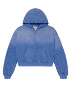 Vale Forever Carver Zip Up Hoodie Ice Blue