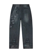 Vale Forever Chain Painter Pants Asphalt Black
