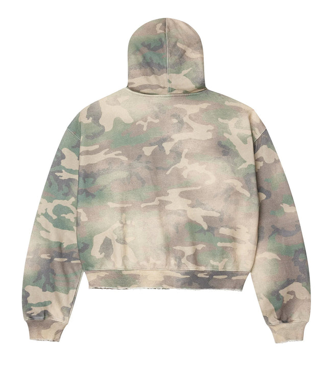 Vale Forever Cheetah Camo Zip Up Green Main Image