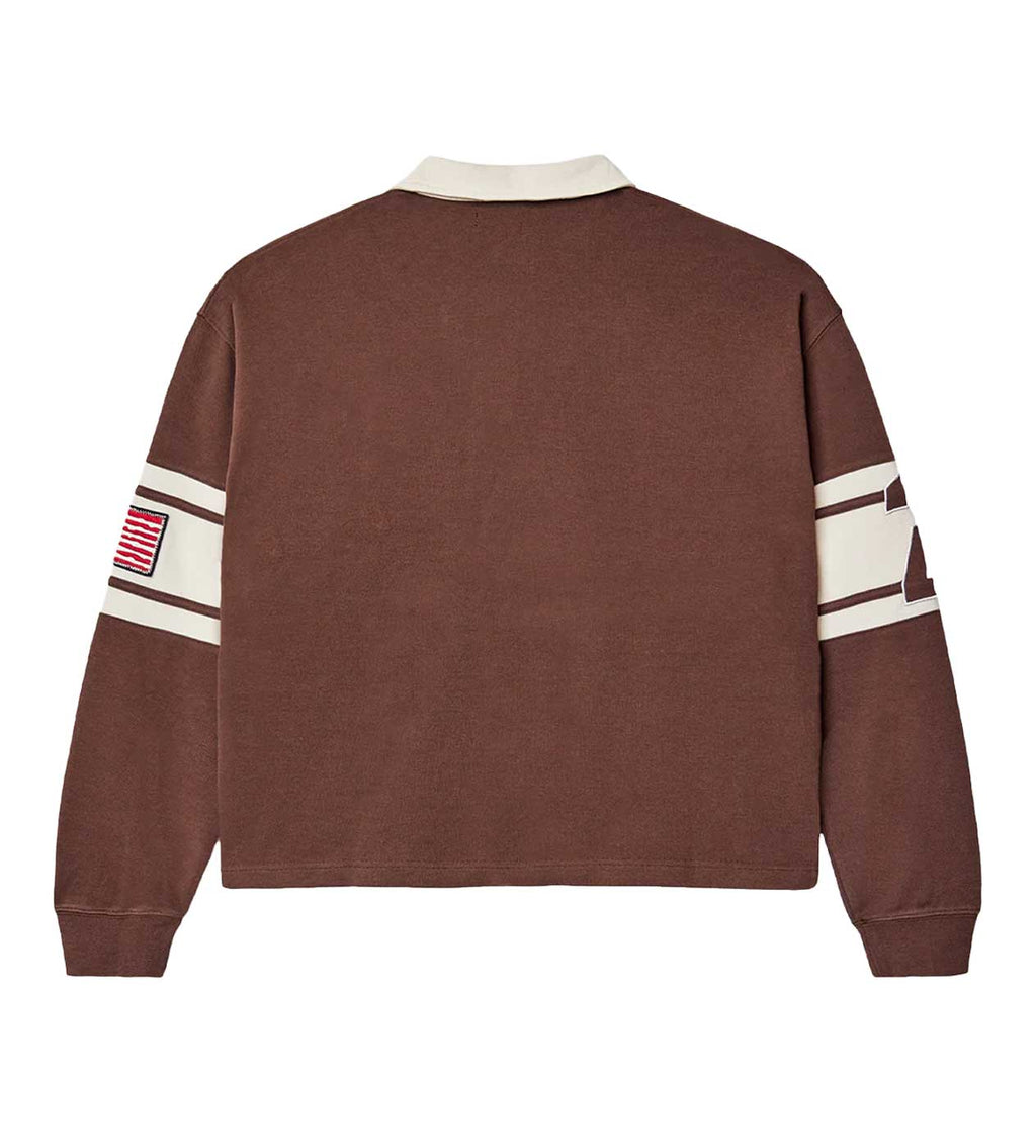Vale Forever Chocolate Derby Rugby L/S Brown