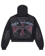Vale Forever Chopper Pullover Hoodie Black
