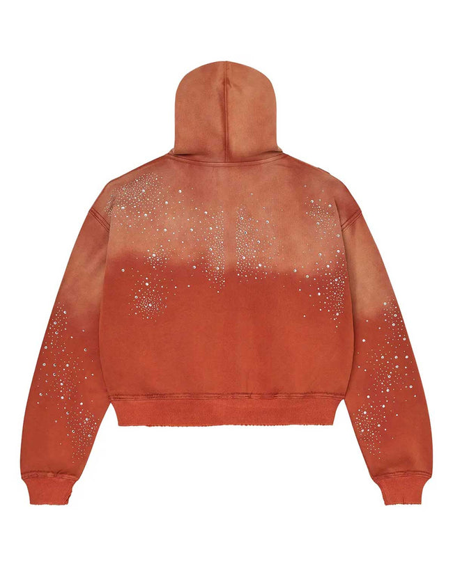 Vale Forever Classico Zip Up Hoodie Orange Main Image