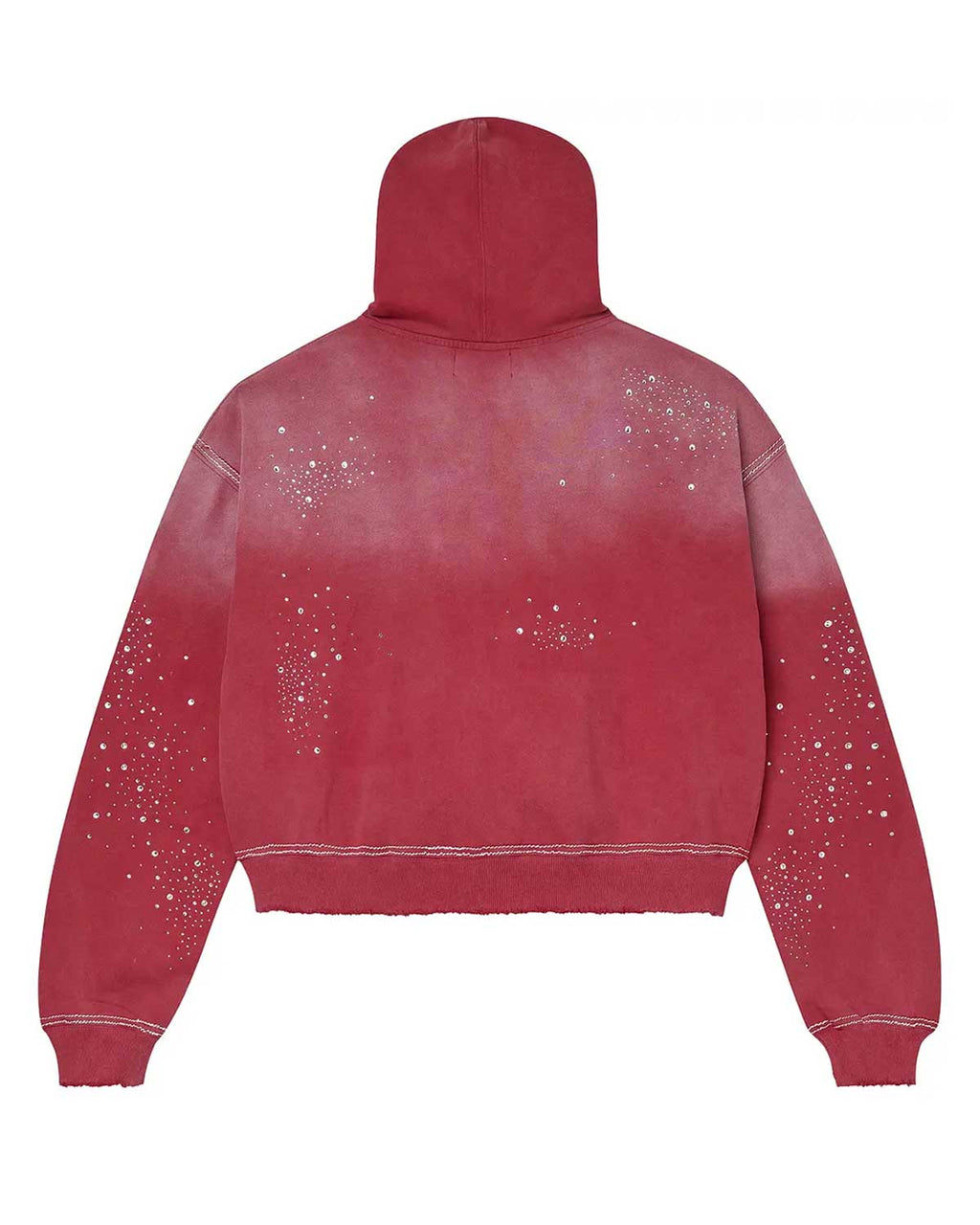 Vale Forever Classico Zip Up Hoodie Ruby Red