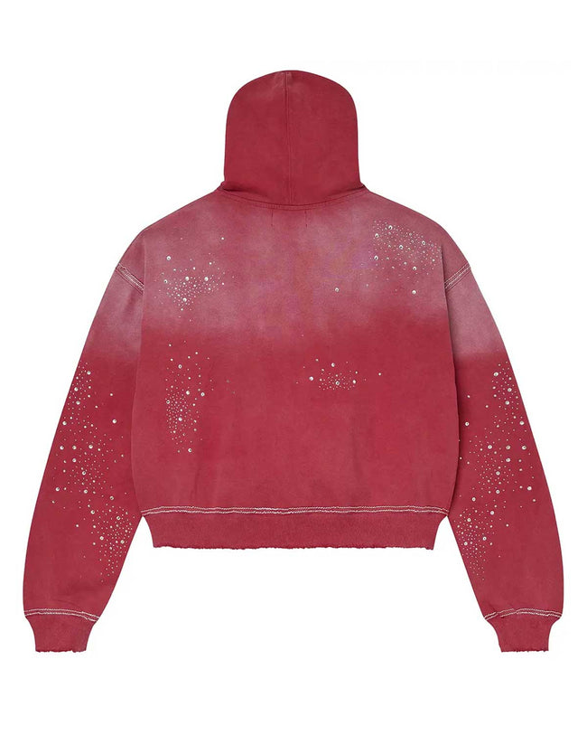 Vale Forever Classico Zip Up Hoodie Ruby Red Main Image