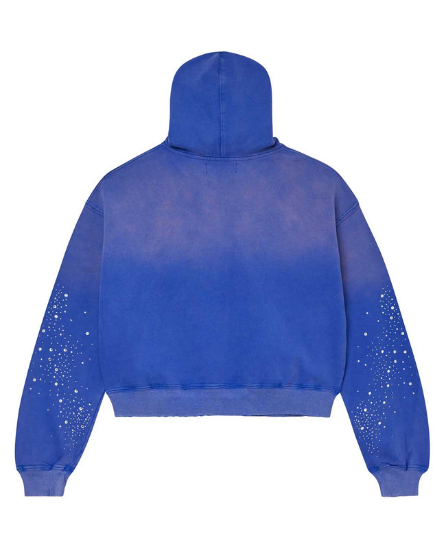 Vale Forever Classico Zip Up Hoodie Sapphire Blue Main Image