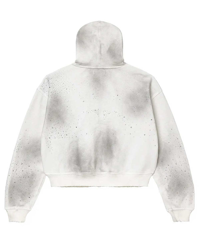 Vale Forever Classico Zip Up Hoodie White Main Image