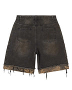 Vale Forever Double Jorts Black