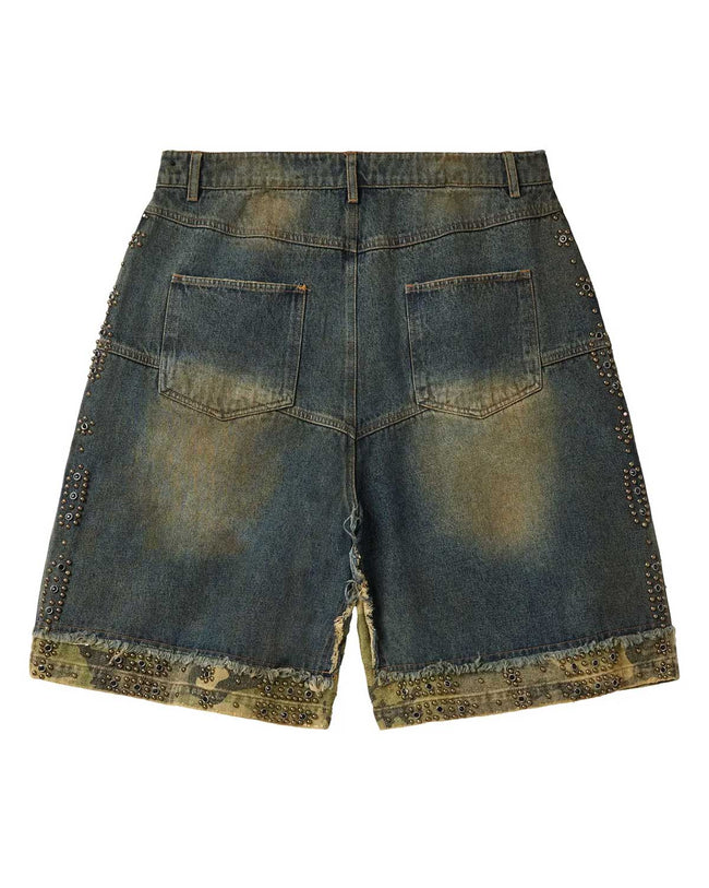 Vale Forever Double Jorts Blue Main Image