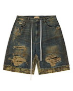 Vale Forever Double Jorts Blue