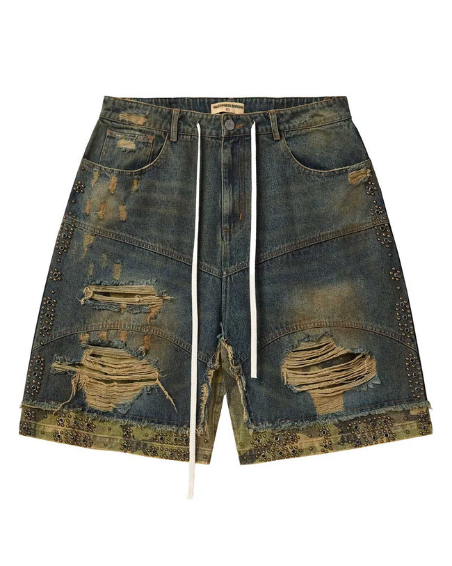 Vale Forever Double Jorts Blue Hover Image