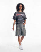 Vale Forever V2 Rainstorm Jorts Black