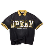 Vale Forever Dreams Polo Tee Black/Yellow