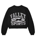 Vale Forever Fisherman Knit Sweater Black