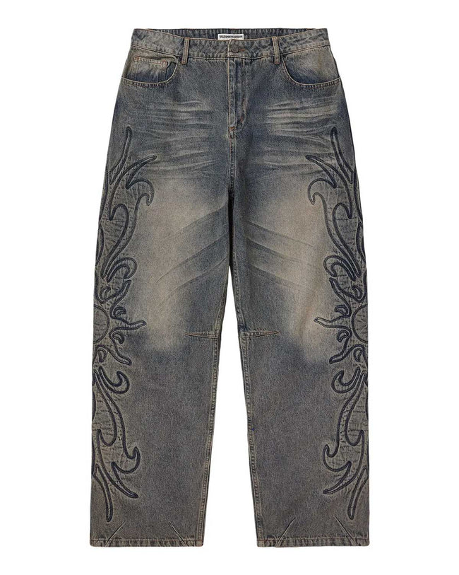 Vale Forever Flare Denim Light Rinse Grey Hover Image