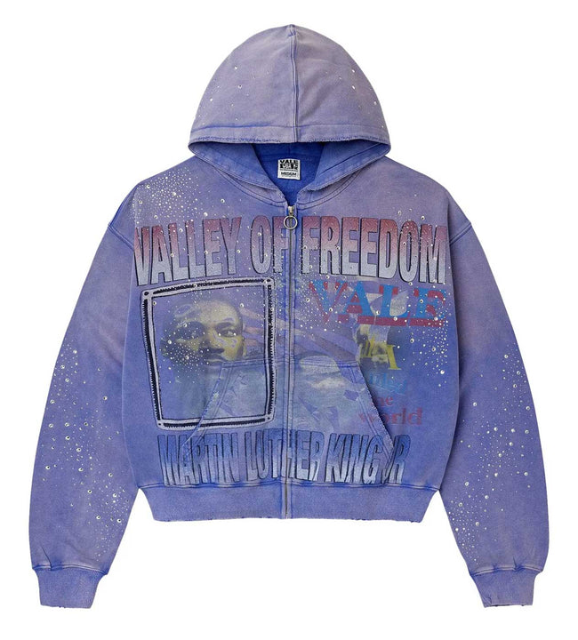 Vale Forever Freedom Zip Up Mauve Hover Image