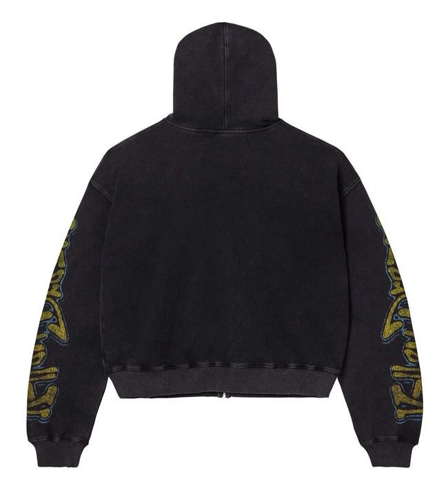 Vale Forever God's Liberty Zip Up Hoodie Black Main Image