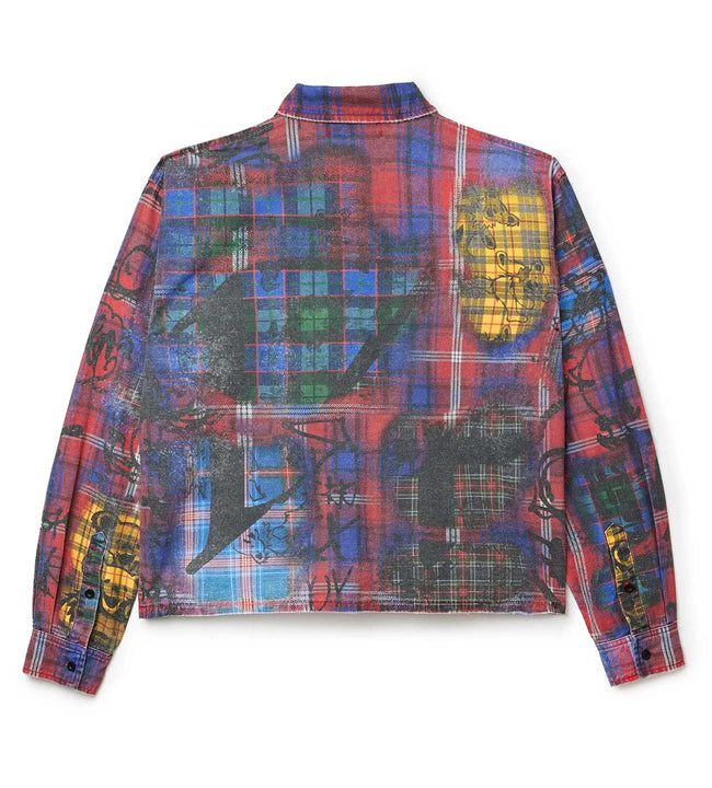Vale Forever Graffiti Flannel Red Main Image