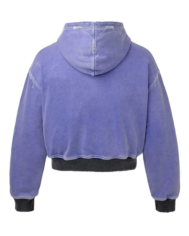 Vale Forever Hypnotiq Zip Up Hoodie Blue Main Image